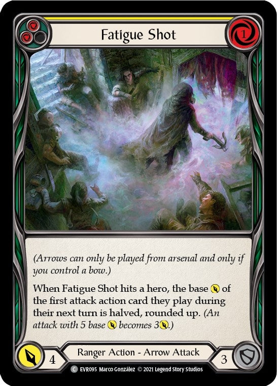 Image for Fatigue Shot (Yellow) (Everfest) (EVR095) - Flesh and Blood TCG