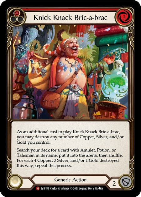 Image for Knick Knack Bric-a-brac (Everfest) (EVR159) - Flesh and Blood TCG