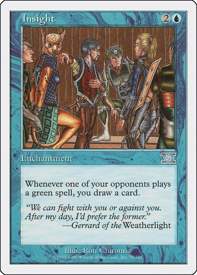 Image for Insight (Classic Sixth Edition) (75) - Magic: The Gathering