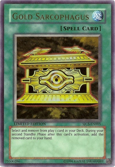 Image for Gold Sarcophagus (Shonen Jump Championship Series Promos) (SJCS-EN005) - YuGiOh