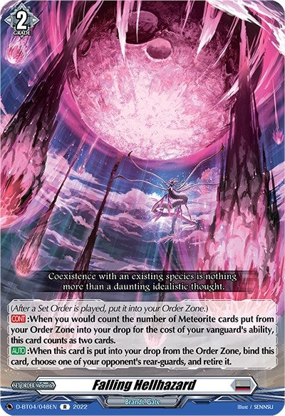 Image for Falling Hellhazard (D-BT04: Awakening of Chakrabarthi) (D-BT04/048EN) - Cardfight Vanguard