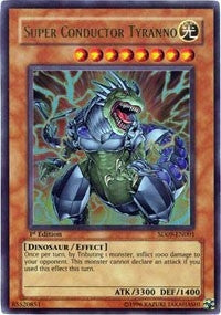 Image for Super Conductor Tyranno (Structure Deck: Dinosaur's Rage) (SD09-EN001) - YuGiOh