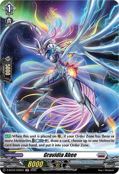 Image for Gravidia Abee (Holo) (D-BT04: Awakening of Chakrabarthi) (D-BT04/H30EN) - Cardfight Vanguard