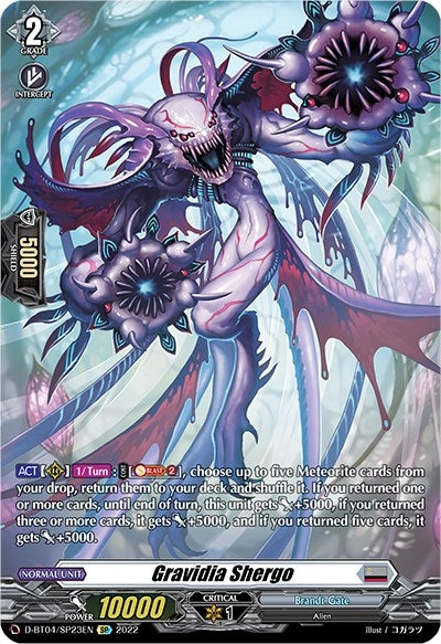 Image for Gravidia Shergo (SP) (D-BT04: Awakening of Chakrabarthi) (D-BT04/SP23EN) - Cardfight Vanguard