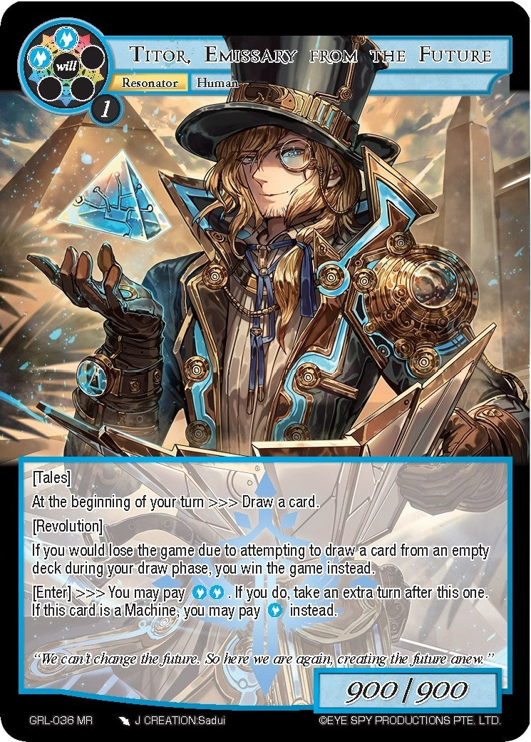 Image for Titor, Emissary from the Future (Game of Gods: Reloaded) (GRL-036) - Force of Will