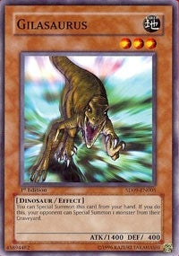 Image for Gilasaurus (Structure Deck: Dinosaur's Rage) (SD09-EN005) - YuGiOh