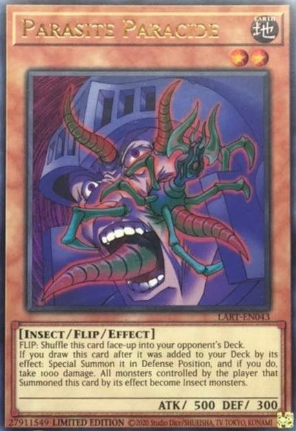 Image for Parasite Paracide (The Lost Art Promotion) (LART-EN043) - YuGiOh