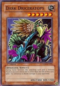 Image for Dark Driceratops (Structure Deck: Dinosaur's Rage) (SD09-EN006) - YuGiOh