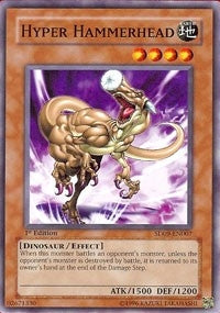 Image for Hyper Hammerhead (Structure Deck: Dinosaur's Rage) (SD09-EN007) - YuGiOh
