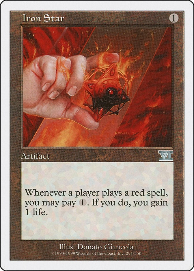 Image for Iron Star (Classic Sixth Edition) (291) - Magic: The Gathering