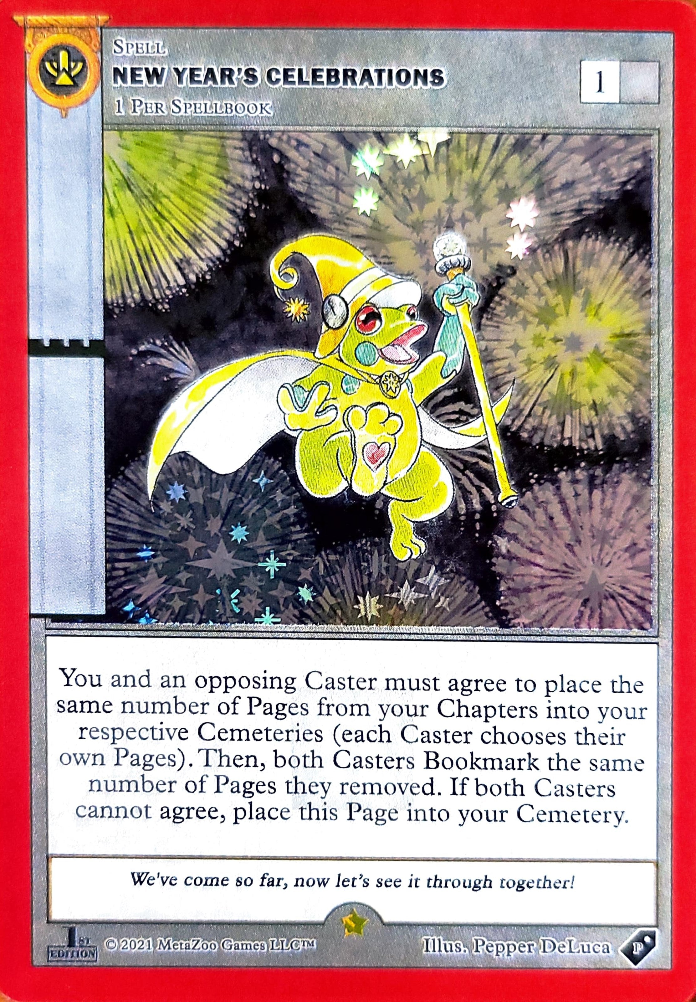Image for New Year's Celebrations (First Edition) (Holiday Promos) - MetaZoo