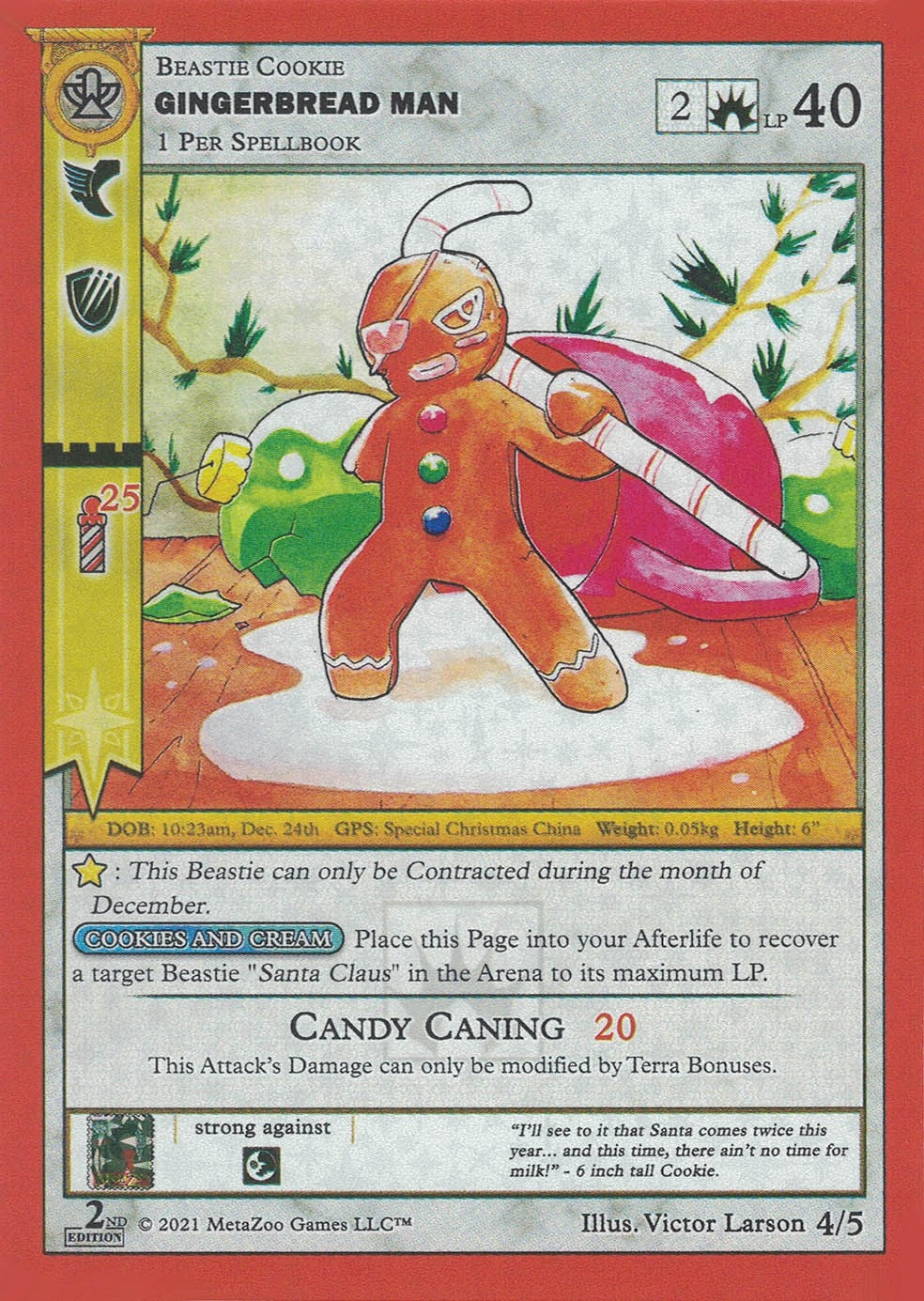 Image for Gingerbread Man (Second Edition) (Holiday Promos) (4/5) - MetaZoo