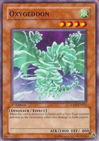 Image for Oxygeddon (Structure Deck: Dinosaur's Rage) (SD09-EN011) - YuGiOh