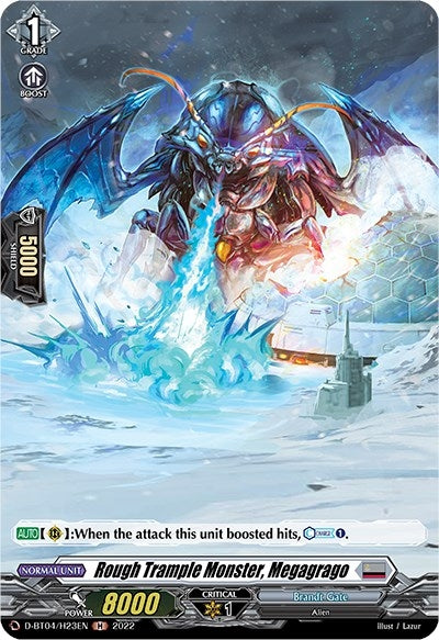 Image for Rough Trample Monster, Megagrago (Holo) (D-BT04: Awakening of Chakrabarthi) (D-BT04/H23EN) - Cardfight Vanguard