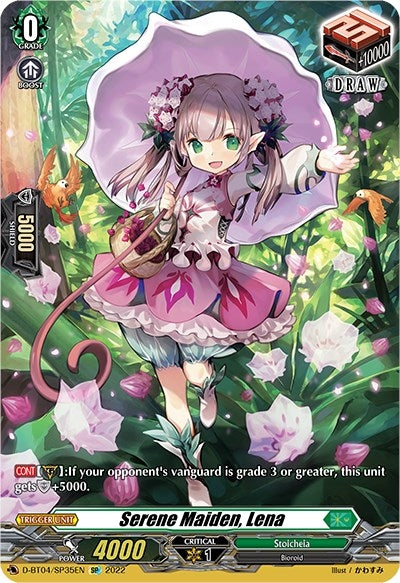 Image for Serene Maiden, Lena (SP) (D-BT04: Awakening of Chakrabarthi) (D-BT04/SP35EN) - Cardfight Vanguard