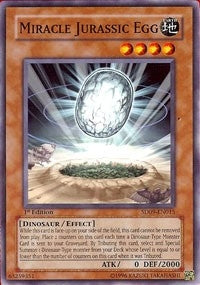 Image for Miracle Jurassic Egg (Structure Deck: Dinosaur's Rage) (SD09-EN015) - YuGiOh