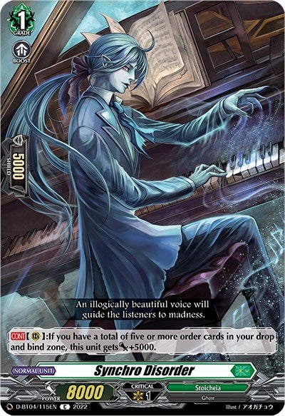 Image for Synchro Disorder (D-BT04: Awakening of Chakrabarthi) (D-BT04/115EN) - Cardfight Vanguard