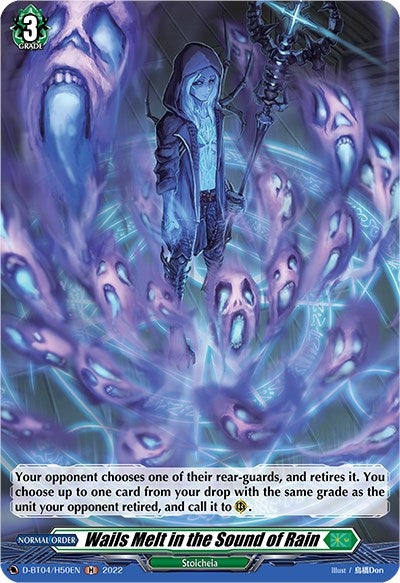 Image for Wails Melt in the Sound of Rain (Holo) (D-BT04: Awakening of Chakrabarthi) (D-BT04/H50EN) - Cardfight Vanguard