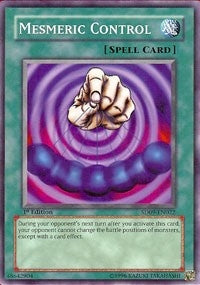 Image for Mesmeric Control (Structure Deck: Dinosaur's Rage) (SD09-EN022) - YuGiOh