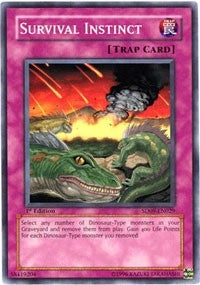 Image for Survival Instinct (Structure Deck: Dinosaur's Rage) (SD09-EN029) - YuGiOh