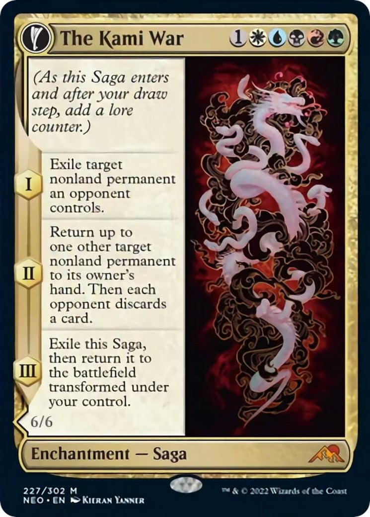 Image for The Kami War (Kamigawa: Neon Dynasty) (227) - Magic: The Gathering