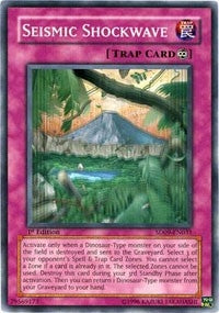 Image for Seismic Shockwave (Structure Deck: Dinosaur's Rage) (SD09-EN031) - YuGiOh