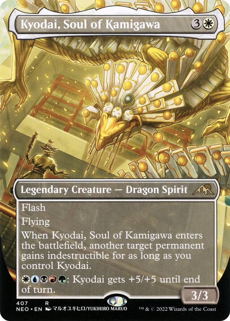 Image for Kyodai, Soul of Kamigawa (Borderless) (Kamigawa: Neon Dynasty) (407) - Magic: The Gathering