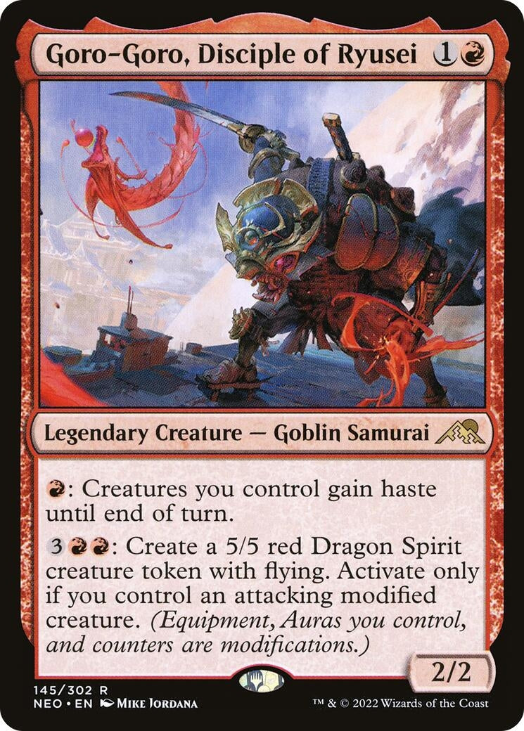 Image for Goro-Goro, Disciple of Ryusei (Kamigawa: Neon Dynasty) (145) - Magic: The Gathering