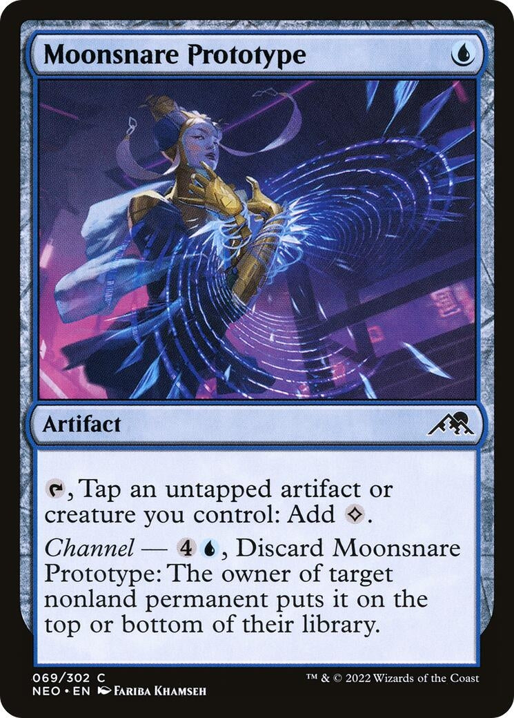 Image for Moonsnare Prototype (Kamigawa: Neon Dynasty) (69) - Magic: The Gathering