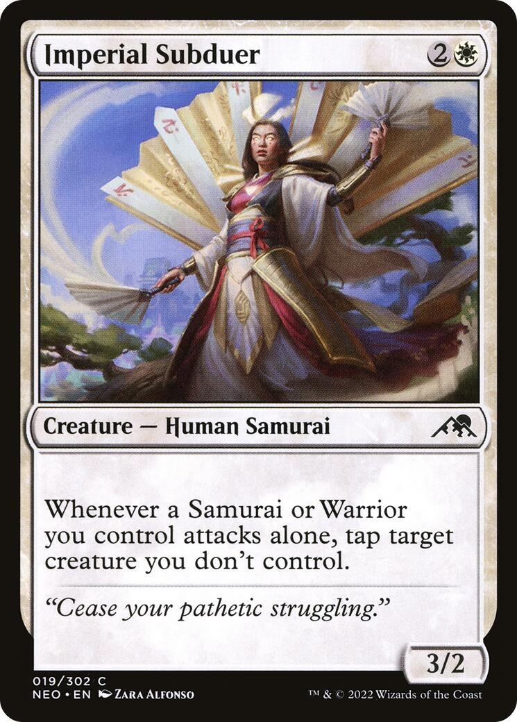 Image for Imperial Subduer (Kamigawa: Neon Dynasty) (19) - Magic: The Gathering