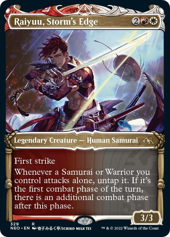 Image for Raiyuu, Storm's Edge (Showcase) (Kamigawa: Neon Dynasty) (329) - Magic: The Gathering