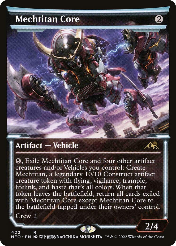 Image for Mechtitan Core (Showcase) (Kamigawa: Neon Dynasty) (402) - Magic: The Gathering