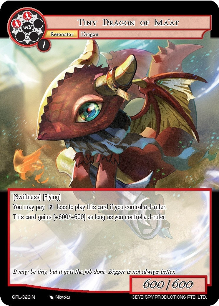 Image for Tiny Dragon of Ma'at (Game of Gods: Reloaded) (GRL-023) - Force of Will