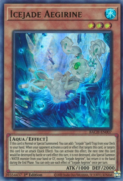 Image for Icejade Aegirine (Battle of Chaos) (BACH-EN007) - YuGiOh