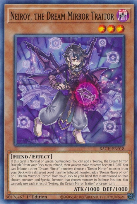 Image for Neiroy, the Dream Mirror Traitor (Battle of Chaos) (BACH-EN018) - YuGiOh