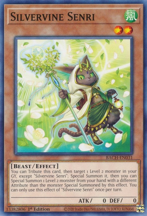 Image for Silvervine Senri (Battle of Chaos) (BACH-EN031) - YuGiOh