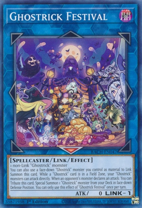 Image for Ghostrick Festival (Battle of Chaos) (BACH-EN047) - YuGiOh