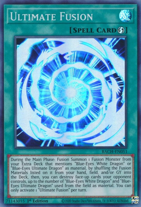Image for Ultimate Fusion (Battle of Chaos) (BACH-EN051) - YuGiOh