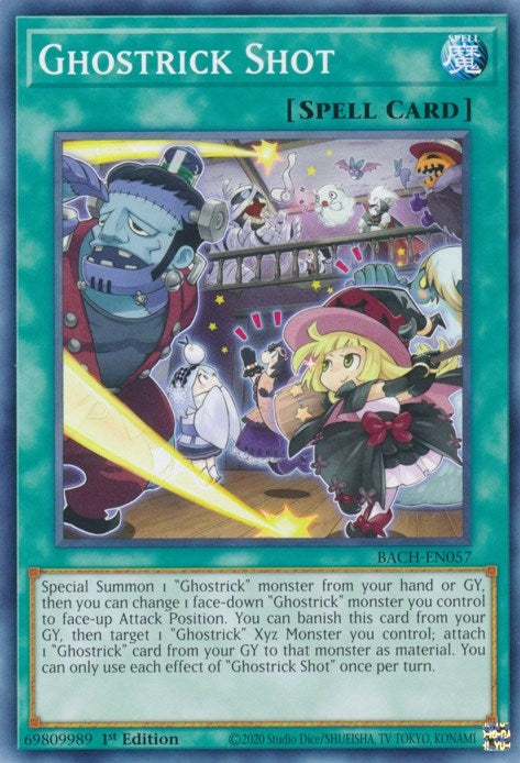 Image for Ghostrick Shot (Battle of Chaos) (BACH-EN057) - YuGiOh