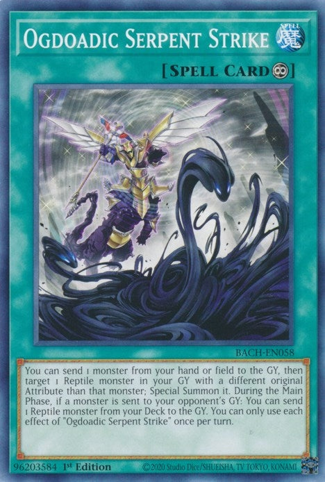 Image for Ogdoadic Serpent Strike (Battle of Chaos) (BACH-EN058) - YuGiOh