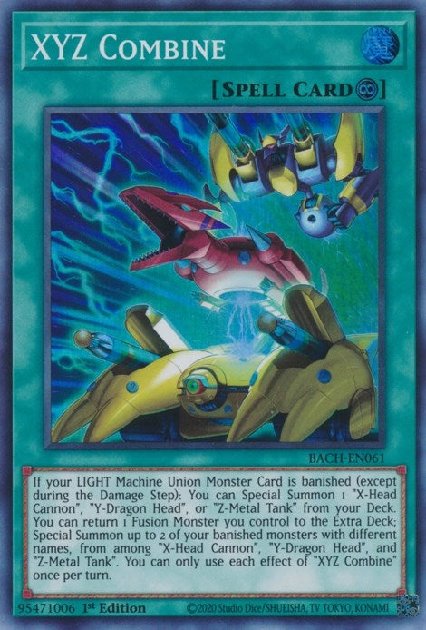 Image for XYZ Combine (Battle of Chaos) (BACH-EN061) - YuGiOh