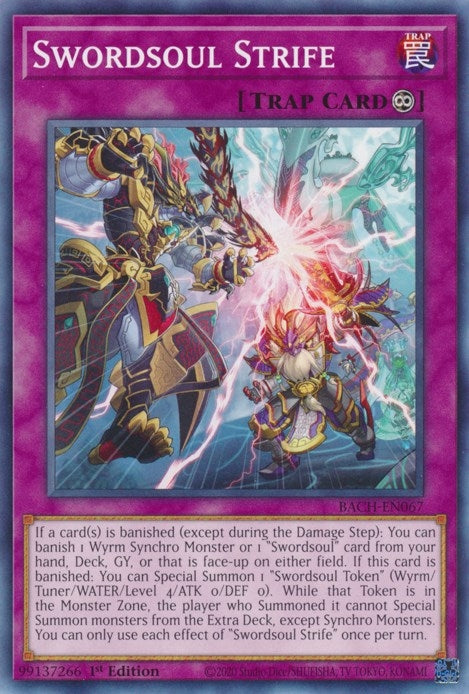 Image for Swordsoul Strife (Battle of Chaos) (BACH-EN067) - YuGiOh