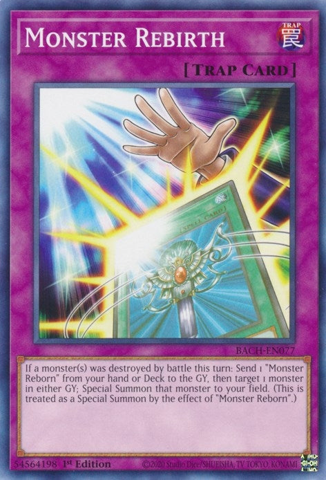 Image for Monster Rebirth (Battle of Chaos) (BACH-EN077) - YuGiOh