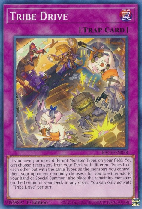 Image for Tribe Drive (Battle of Chaos) (BACH-EN078) - YuGiOh