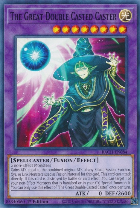 Image for The Great Double Casted Caster (Battle of Chaos) (BACH-EN084) - YuGiOh