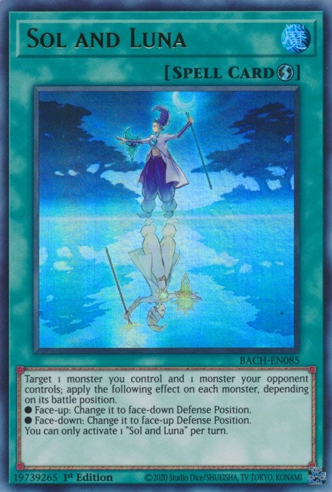 Image for Sol and Luna (Battle of Chaos) (BACH-EN085) - YuGiOh