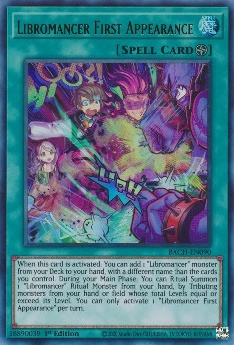 Image for Libromancer First Appearance (Battle of Chaos) (BACH-EN090) - YuGiOh
