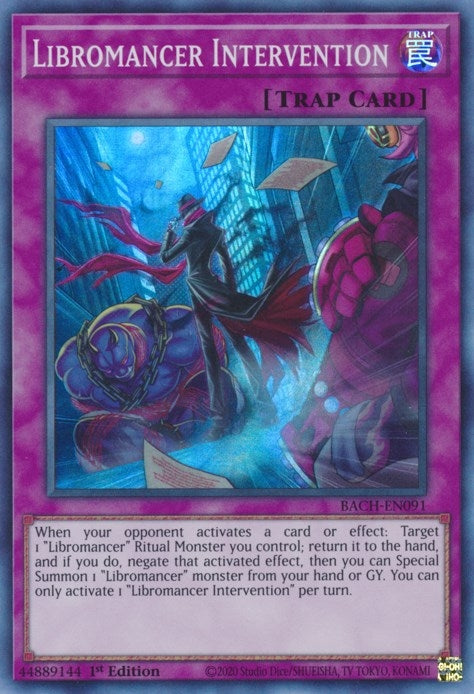 Image for Libromancer Intervention (Battle of Chaos) (BACH-EN091) - YuGiOh