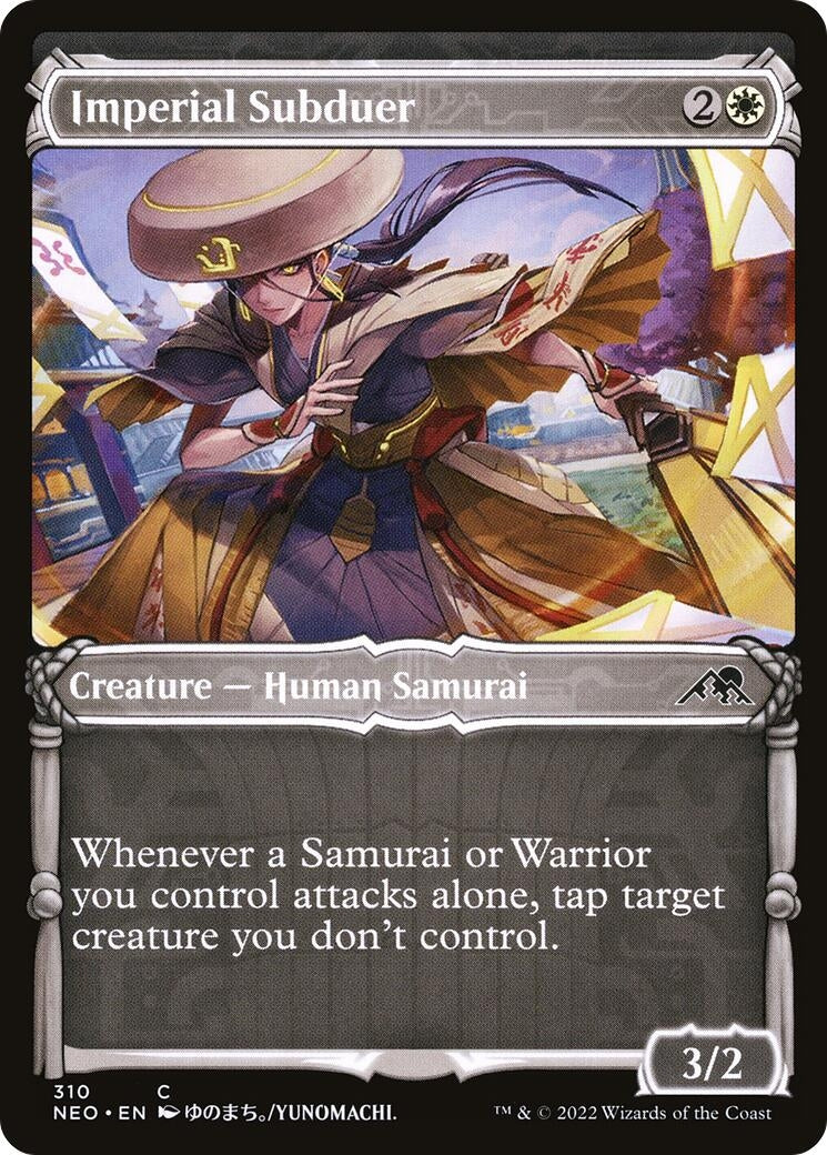 Image for Imperial Subduer (Showcase) (Kamigawa: Neon Dynasty) (310) - Magic: The Gathering