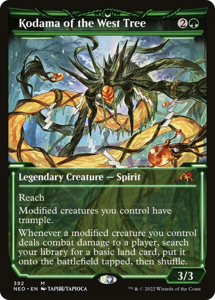 Image for Kodama of the West Tree (Showcase) (Kamigawa: Neon Dynasty) (392) - Magic: The Gathering